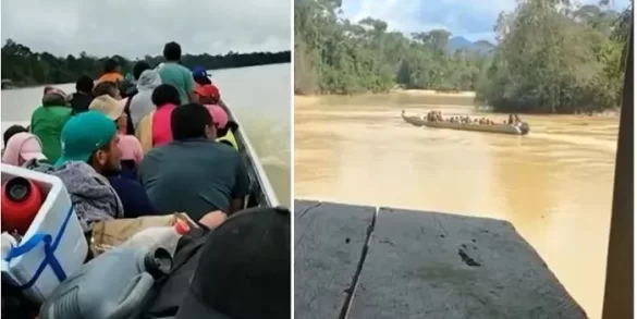 Na iminência de operação federal, vídeos mostram fuga de garimpeiros da TI Yanomami 5