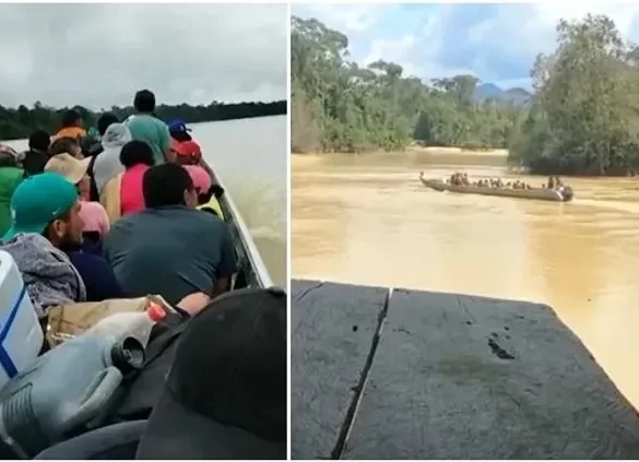 Na iminência de operação federal, vídeos mostram fuga de garimpeiros da TI Yanomami 8